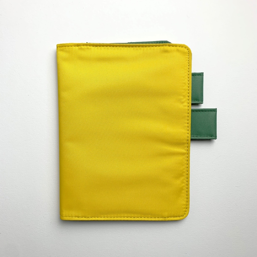 Hobonichi Techo A6 Notebook Cover Pineapple (Yellow + Green)